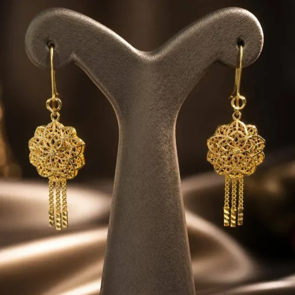 گوشواره بحرینی ۱۸ عیار